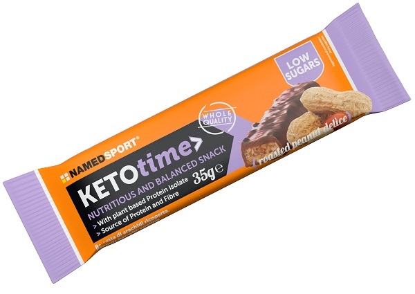 KETOTIME BAR ROASTED PEANUT 35 G - Farmafamily.it