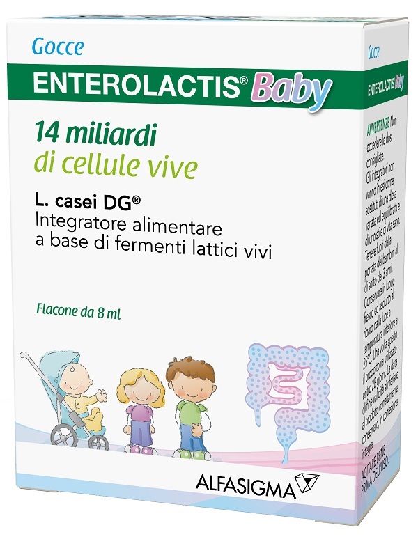 ENTEROLACTIS BABY 0+ GOCCE 8 ML - Farmafamily.it