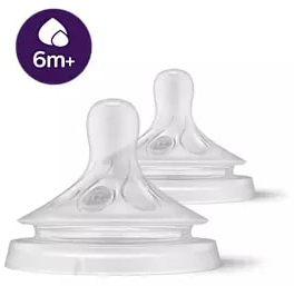 AVENT TETTARELLA NATURAL 3,0 LIQ DEN 2 PEZZI - Farmafamily.it
