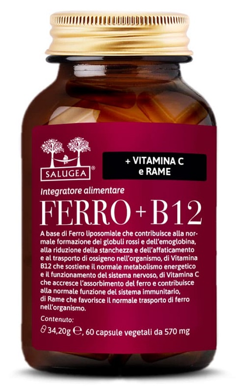 SALUGEA FERRO + B12 60 CAPSULE - Farmafamily.it