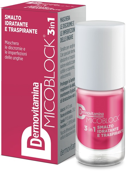 DERMOVITAMINA MICOBLOCK 3IN1 SMALTO IDRATANTE TRASPIRANTE ROSA GERANIO 5 ML - Farmafamily.it