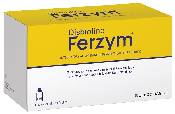 DISBIOLINE FERZYM 10 FLACONCINI DA 8 ML - Farmafamily.it