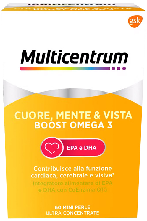 MULTICENTRUM BOOST OMEGA 120 CAPSULE - Farmafamily.it