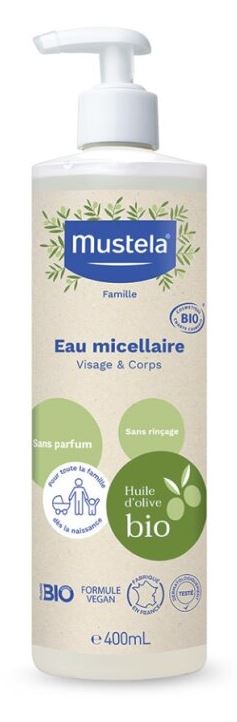 MUSTELA ACQUA MICELLARE BIO 400 ML - Farmafamily.it