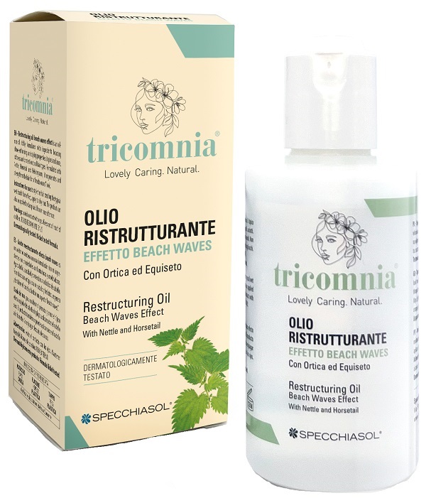 TRICOMNIA OLIO RISTRUTTURANTE EFFETTO BEACH WAVES 50 ML - Farmafamily.it