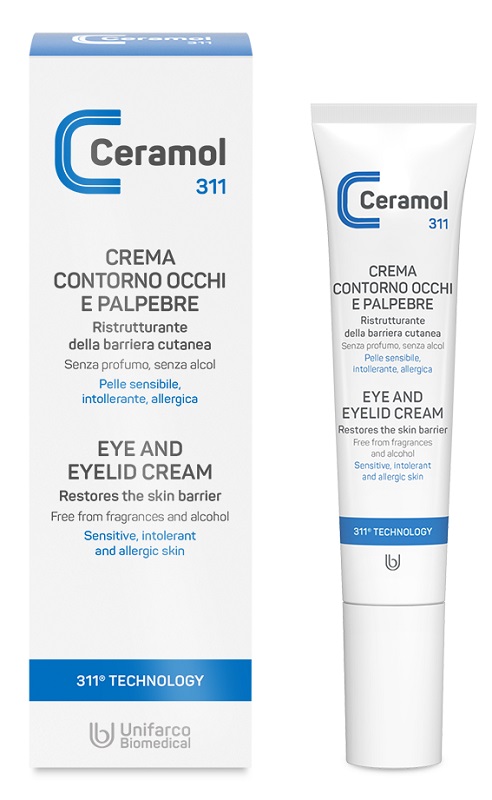 CERAMOL CREMA CONTORNO OCCHI E PALPEBRE 15 ML - Farmafamily.it