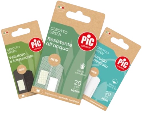 CEROTTO PIC GREEN BAMBU' ALOE MIX 22 PEZZI - Farmafamily.it