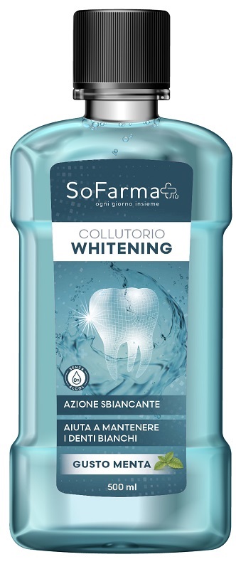COLLUTORIO WHITENING 500 ML SOFARMAPIU' - Farmafamily.it