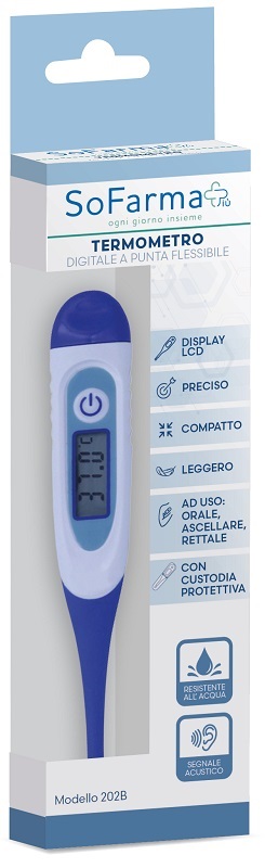 TERMOMETRO DIGITALE FLESS SOFARMAPIU' - Farmafamily.it