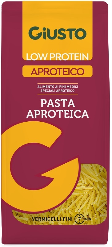 GIUSTO APROTEICO VERMICELLI FINI 250 G - Farmafamily.it