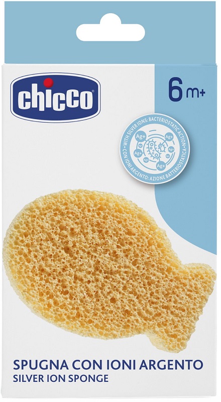 CHICCO SPUGNA IONI ARGENTO - Farmafamily.it