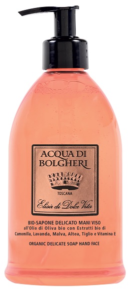 BIO-SAPONE DELICATO MANI VISO ELISIR DI DOLCE VITA 500 ML - Farmafamily.it