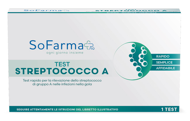 TEST RAPIDO STREPTOCOCCO A SOFARMAPIU' - Farmafamily.it