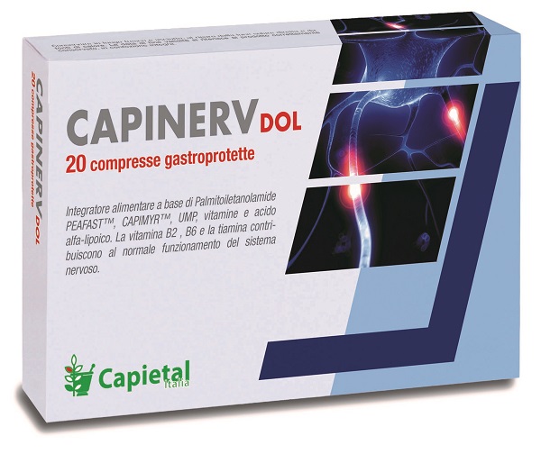 CAPINERV DOL 20 COMPRESSE GASTROPROTETTE - Farmafamily.it