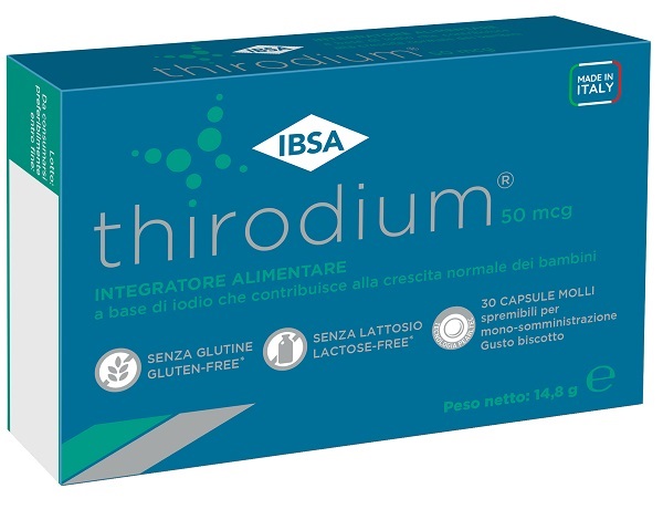 THIRODIUM 50MCG 30 CAPSULE MOLLI NUOVA FORMULAZIONE - Farmafamily.it