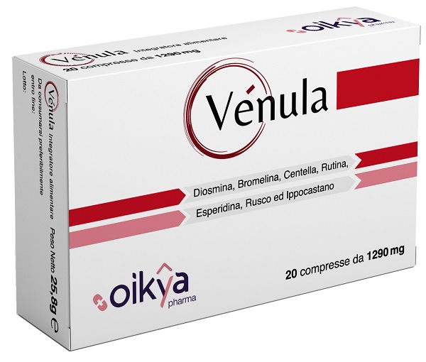 VENULA 20 COMPRESSE - Farmafamily.it