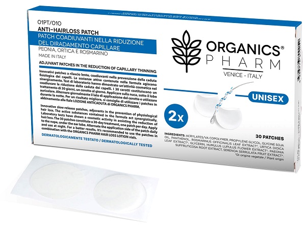 ORGANICS PHARM ANTI-HAIRLOSS PATCH 30 PEZZI - Farmafamily.it