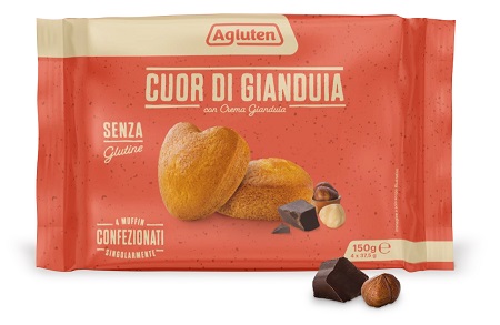 AGLUTEN CUOR DI GIANDUIA 150 G - Farmafamily.it