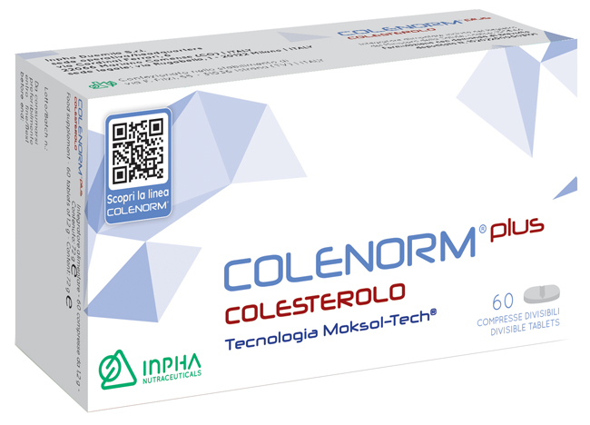 COLENORM PLUS COLESTEROLO 60 COMPRESSE DIVISIBILI - Farmafamily.it