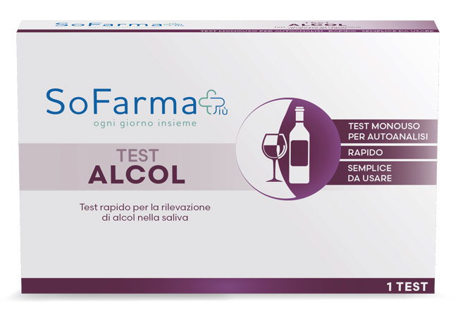 TEST AUTODIAGNOSTICO RAPIDO ALCOL SOFARMAPIU' - Farmafamily.it