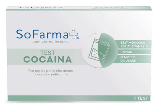 TEST AUTODIAGNOSTICO RAPIDO COCAINA SOFARMAPIU' - Farmafamily.it