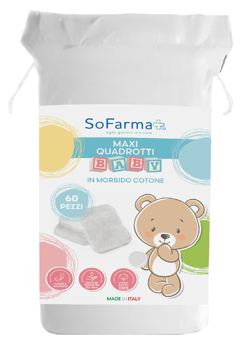 QUADROTTI BABY 60 PEZZI SOFARMAPIU' - Farmafamily.it