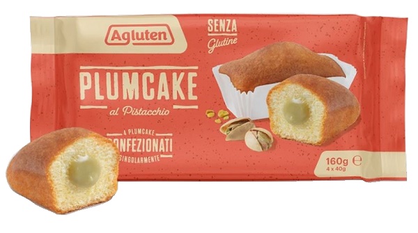 AGLUTEN PLUMCAKE PISTACCHIO 160 G - Farmafamily.it