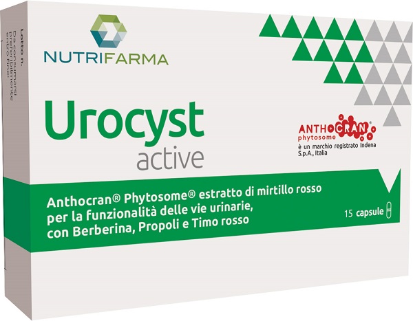 NUTRIFARMA UROCYST ACTIVE 15 CAPSULE - Farmafamily.it