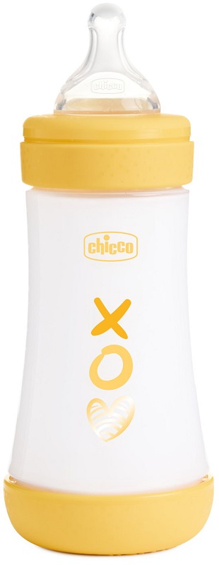 CHICCO BIBERON P5 240ML MED SILICONE UNI - Farmafamily.it