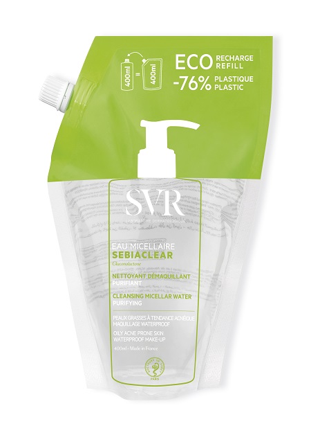 SEBIACLEAR EAU MICELLAIRE REFILL 400 ML - Farmafamily.it