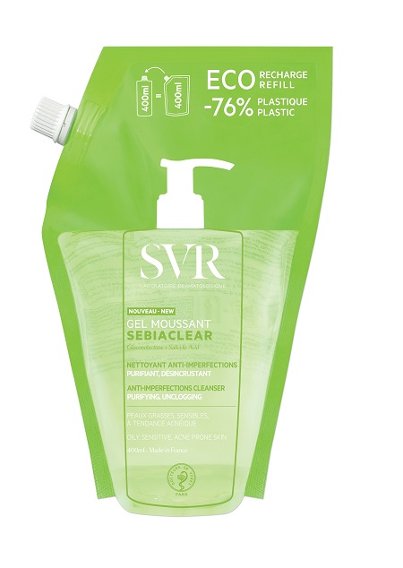 SEBIACLEAR GEL MOUSSANT REFILL 400 ML - Farmafamily.it