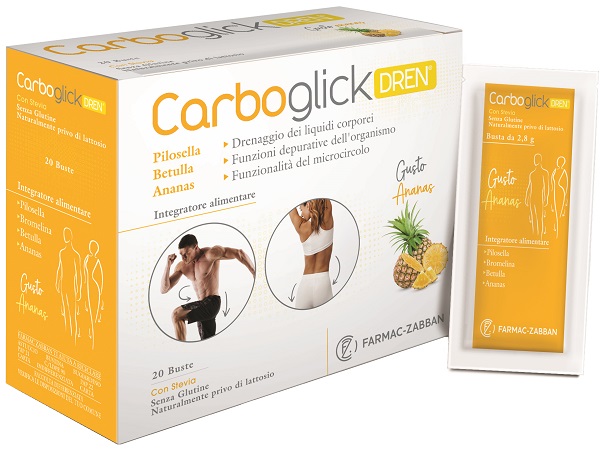 CARBOGLICK DREN 20 BUSTINE - Farmafamily.it