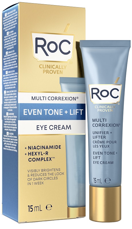 ROC MULTI CORREXION EVEN TONE + LIFT EYE CREAM 15 ML - Farmafamily.it
