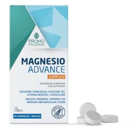 MAGNESIO ADVANCE COMPLEX 60 COMPRESSE - Farmafamily.it
