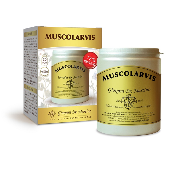 MUSCOLARVIS POLVERE 500 G - Farmafamily.it