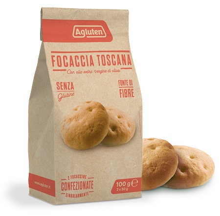 AGLUTEN FOCACCIA TOSCANA 100 G - Farmafamily.it