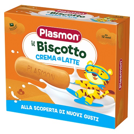PLASMON BISCOTTO CREMA LATTE 8 PEZZI DA 40G - Farmafamily.it