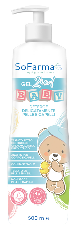 DETERGENTE BABY 2IN1 500 ML SOFARMAPIU' - Farmafamily.it