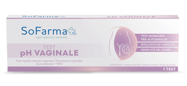TEST AUTODIAGNOSTICO RAPIDO PH VAGINALE SOFARMAPIU' - Farmafamily.it