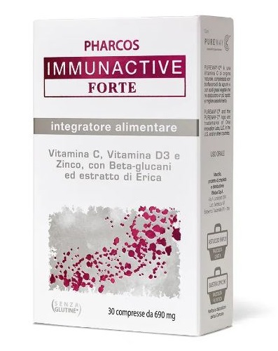 IMMUNACTIVE FORTE PHARCOS 30 COMPRESSE - Farmafamily.it