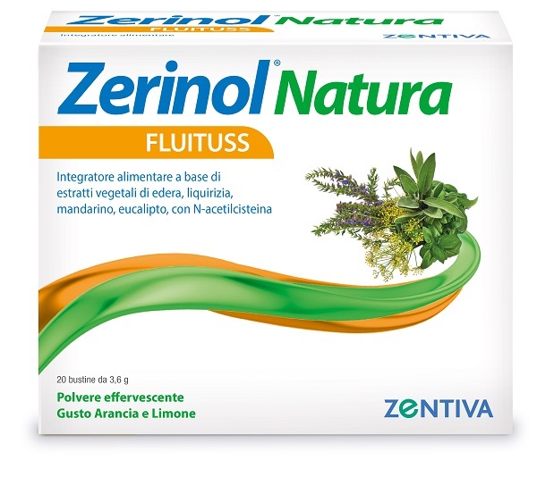 ZERINOL NATURA FLUITUSS 20 BUSTINE - Farmafamily.it