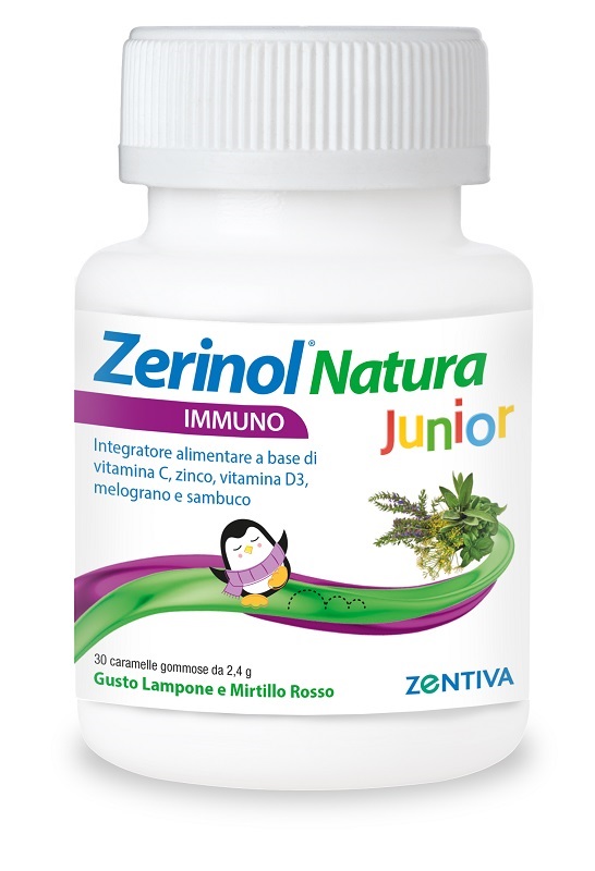 ZERINOL NATURA IMMUNO JUNIOR 30 CARAMELLE GOMMOSE - Farmafamily.it