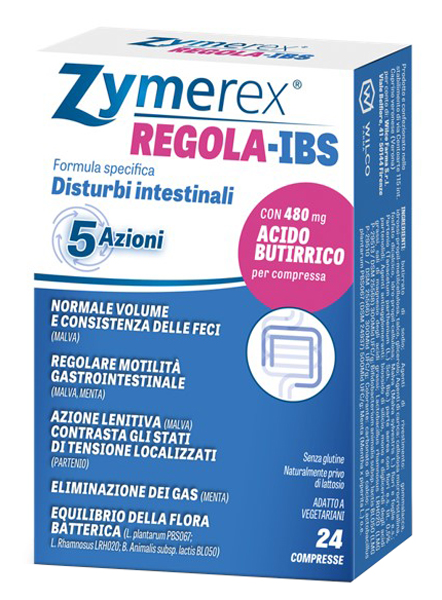 ZYMEREX REGOLA-IBS 24 COMPRESSE - Farmafamily.it