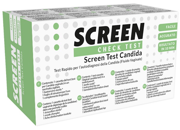 SCREEN TEST RAPIDO SCREEN TEST CANDIDA AUTODIAGNOSTICO 1 PEZZO - Farmafamily.it