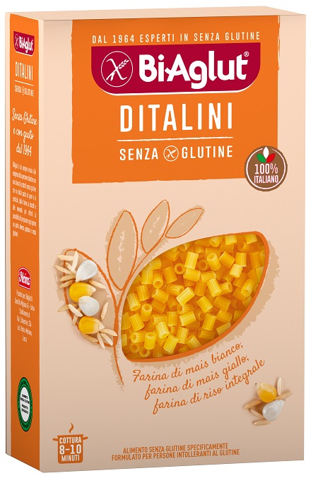 BIAGLUT PASTA SENZA GLUTINE DITALINI 400 G - Farmafamily.it