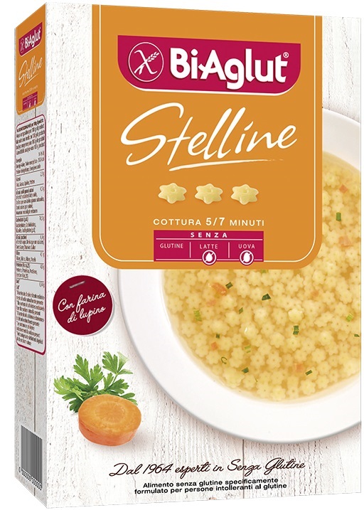BIAGLUT PASTA SENZA GLUTINE STELLINE 250 G - Farmafamily.it