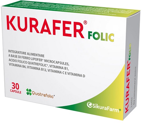 KURAFER FOLIC 30 CAPSULE - Farmafamily.it