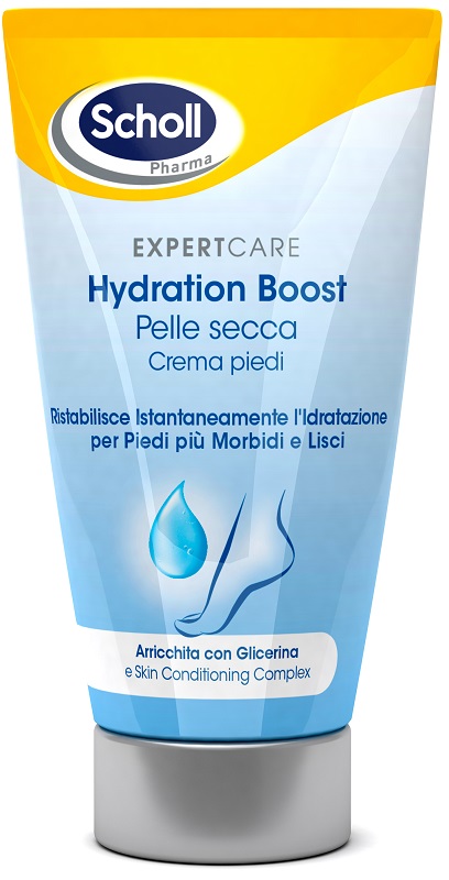 SCHOLL EXPERTCARE HYDRATION BOOST PELLE SECCA CREMA PIEDI 150 ML - Farmafamily.it