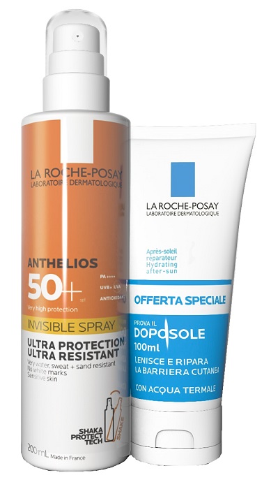 ANTHELIOS SPRAY SHAKA 200 ML + POSTHELIOS 100 ML - Farmafamily.it