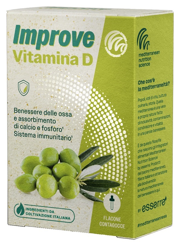 IMPROVE VITAMINA D GOCCE 21 ML - Farmafamily.it